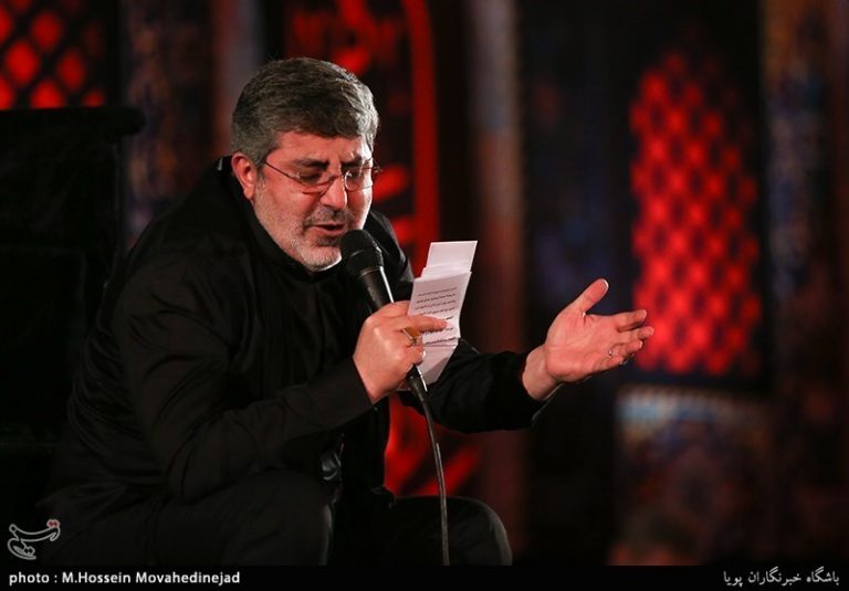 مداحی محمدرضا طاهری در شب هفتم محرم