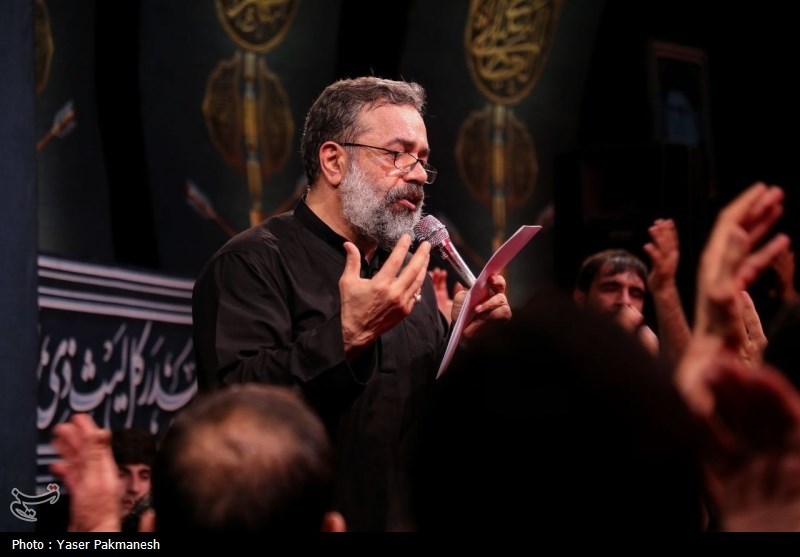 مداحی محمود کریمی در شب هشتم محرم