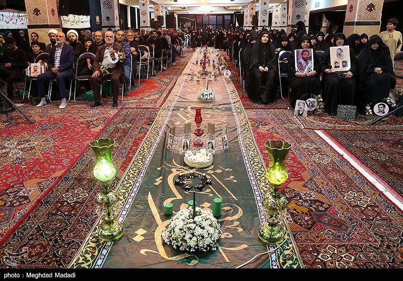 مراسم اربعین شهدای جنگ ۱۲ روزه برگزار شد