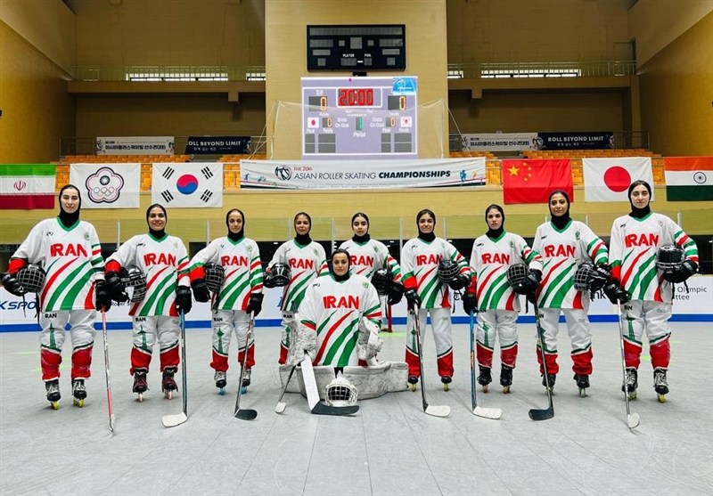 مسجل شدن برنز تیم بانوان ایران در اینلاین هاکی قهرمانی آسیا