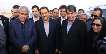 وزیر صمت وارد جیرفت شد