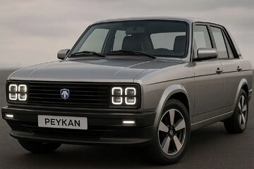 پیکان ۲۰۲۵، ماشین خاطرهانگیز با طراحی مدرن و هیجانانگیز / عکس