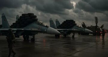 چرا روسیه روی هواپیماهای جنگی خود لاستیک میگذارد؟