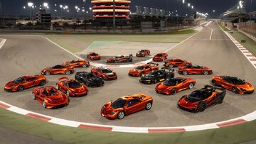 کلکسیون بزرگ منصور به فروش میرسد / همه مکلارنها درون یک مجموعه /عکس