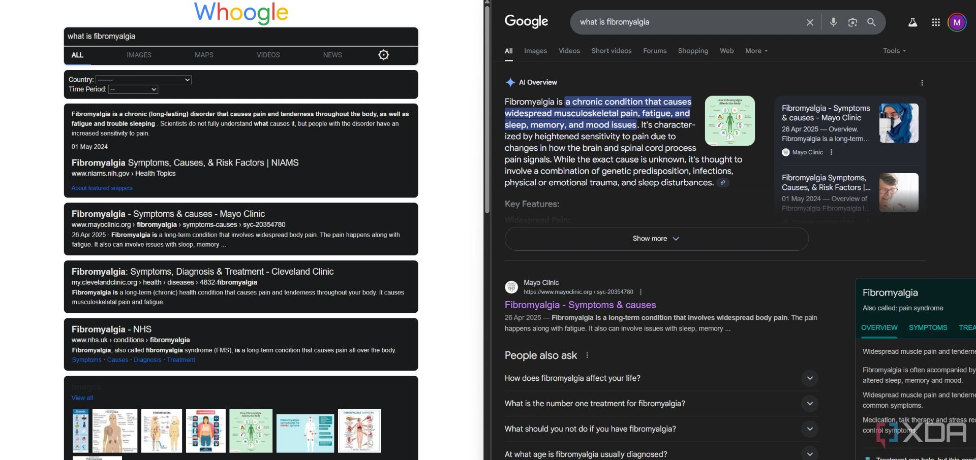 مقایسهی موتور جستوجوی گوگل و هوگل
