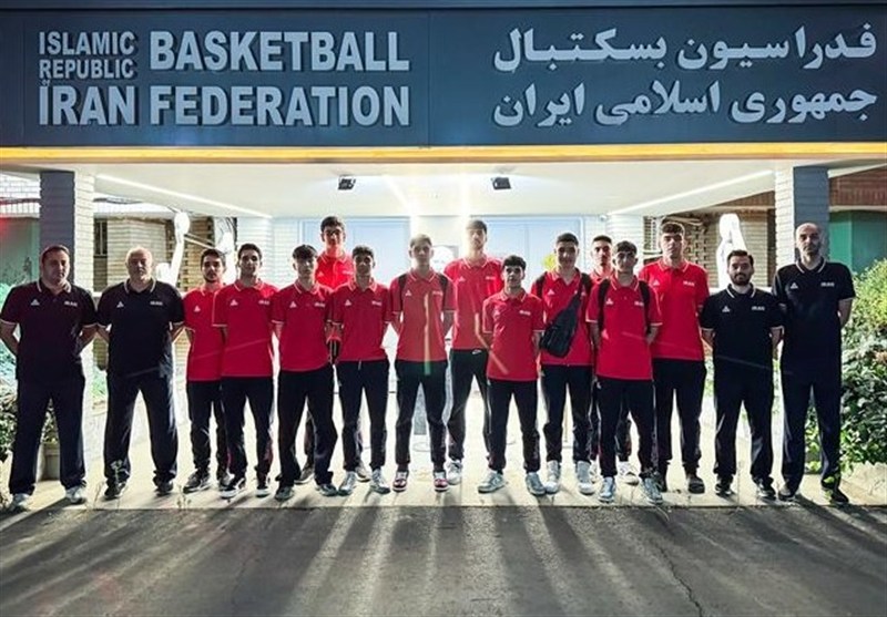 اعزام تیم ملی بسکتبال زیر ۱۶ سال ایران به مغولستان