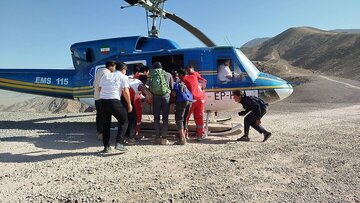 اعلام جزییات حادثه ریزش کوه در محدوده معدن خاتون بم