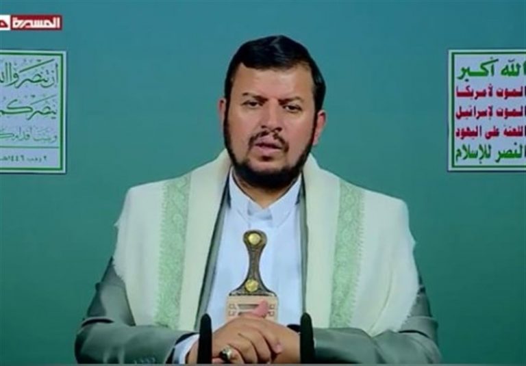 الحوثی: رژیم اسرائیل یک نسل کامل از مردم فلسطین را هدف قرار داده است