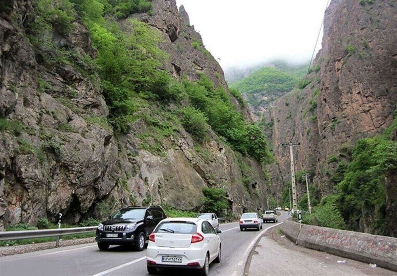 انسداد موقت جاده چالوس و آزادراه تهران ـ شمال