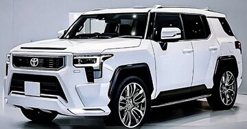 این تویوتا لندکروزر واقعی است؟ / هوش مصنوعی دوباره کاربران را فریب داد