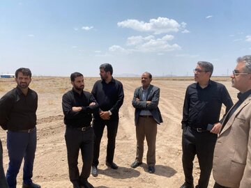 بازدید مدیرعامل مخابرات استان کرمان از پروژه کارخانه لاستیک ارگ