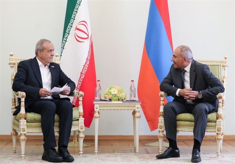 تاکید پزشکیان به پاشینیان بر رعایت ملاحظات ایران در تفاهمنامه با آمریکا و آذربایجان