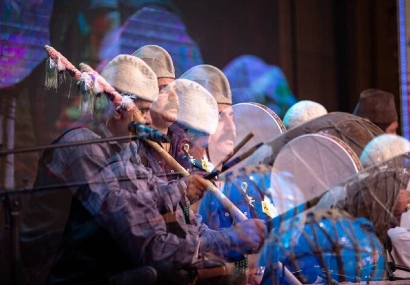 تعدادی از راه یافتگان بخش نواحی به جشنواره موسیقی جوان