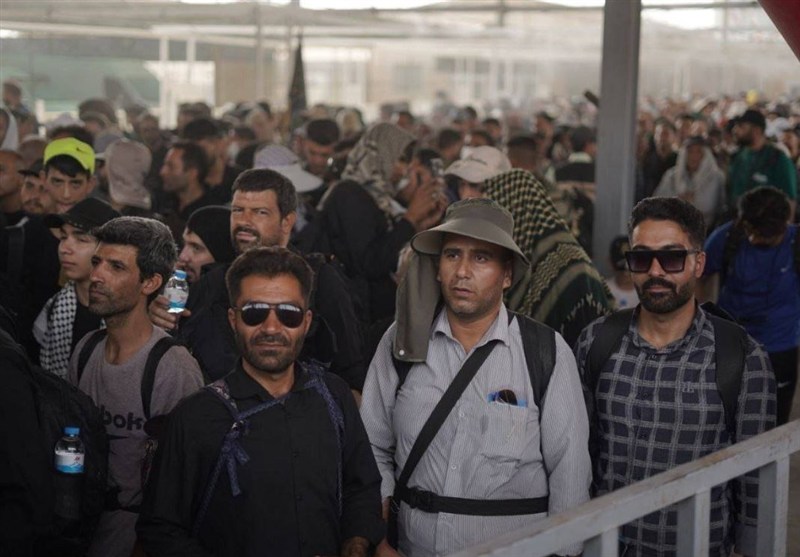حال وهوای مرز مهران در ۳ روز مانده به اربعین/ تردد از ۲ میلیون گذشت/ بازگشت آرام زائران+فیلم