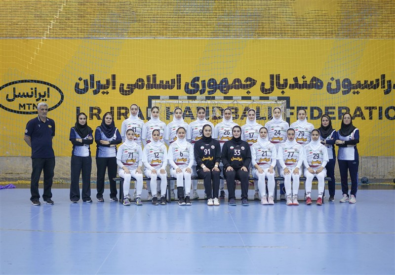 دختران جوان هندبال ایران فردا راهی ازبکستان میشوند + برنامه مسابقات