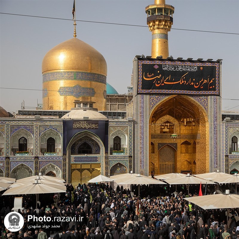 سوگ بیپایان مشهدالرضا/ زائران در آغوش غم هشتمین خورشید ولایت + فیلم