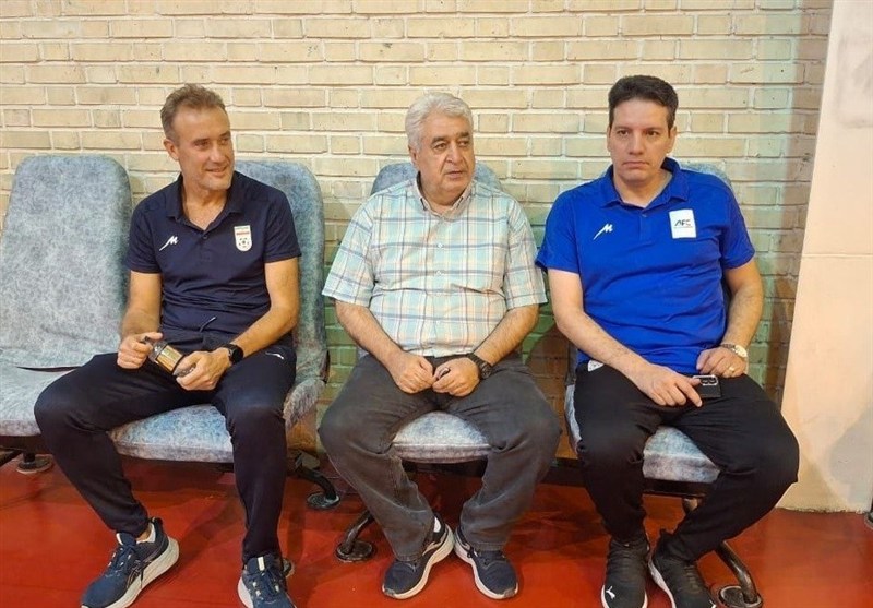 شروع تمرینات گروه دوم تیم فوتسال زیر ۱۷ سال ایران با حضور شمس