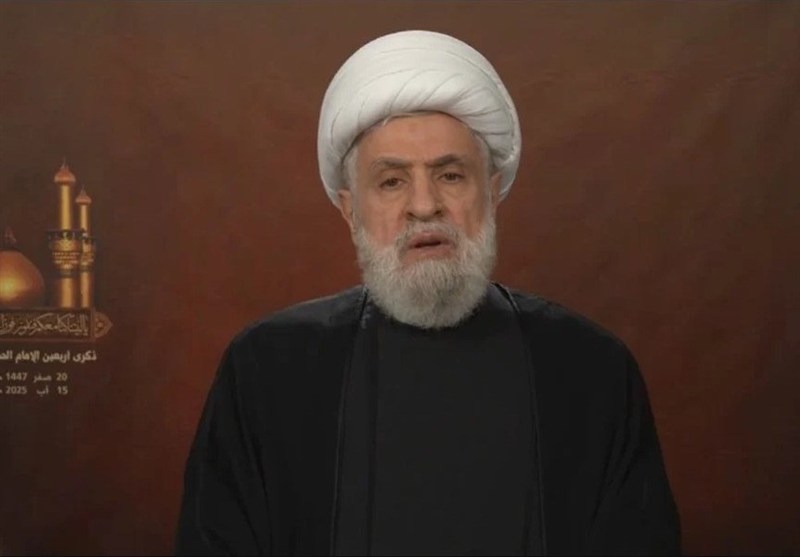 شیخ نعیم قاسم : مقاومت، نتیجه مکتب کربلاست/سلاح مقاومت تا رفع اشغالگری باقی است