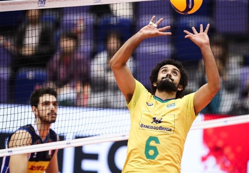 مصدومیت پاسور تیم ملی والیبال برزیل