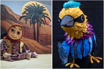 نمایشی که در عمود ۱۰۷۱ اجرا میشود