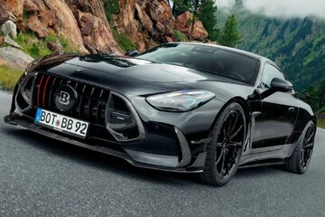 هیولای ۱۰۰۰ اسب بخاری مرسدس / بنز سفارشی برابوس / عکس