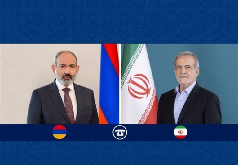 پزشکیان به پاشینیان: مطمئن شوید راهگذر قفقاز واقعا مسیر صلح باشد