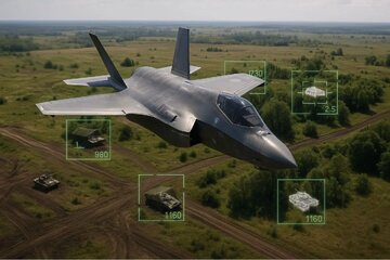 چشمان دیجیتالی خیره به آسمانها / هوش مصنوعی به میدان جنگ آمد /عکس