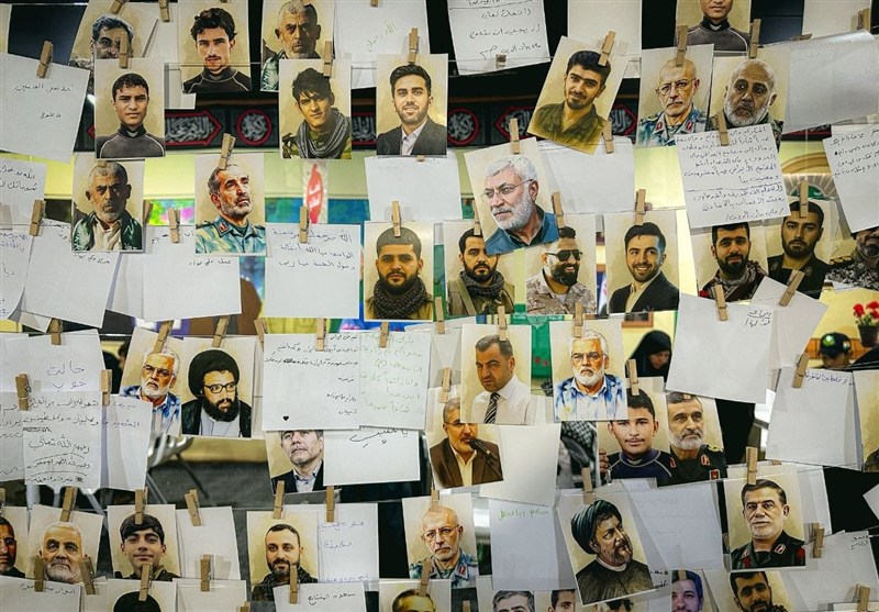 گزارش برگزیده های ایران از موکب مکتب حاج قاسم در مسیر کربلا+عکس