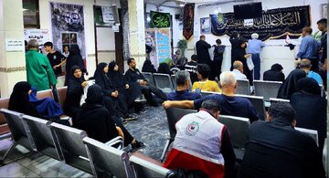 ۱۰۴ هزار خدمت درمانی هلالاحمر خراسان شمالی به زائران اربعین در کربلا