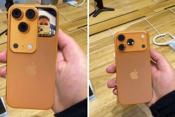 آیفون ۱۷ پرو با ۲ نمایشگر و دوربین چرخان؛ کانسپتی عجیب اما کاربردی + ویدیو