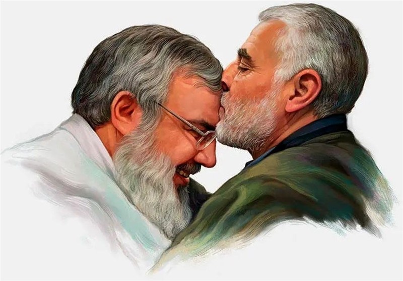 الموسوی: حاج قاسم سلیمانی علمدار سید حسن نصرالله بود/ روایتی عاشورایی از جبهه مقاومت + فیلم