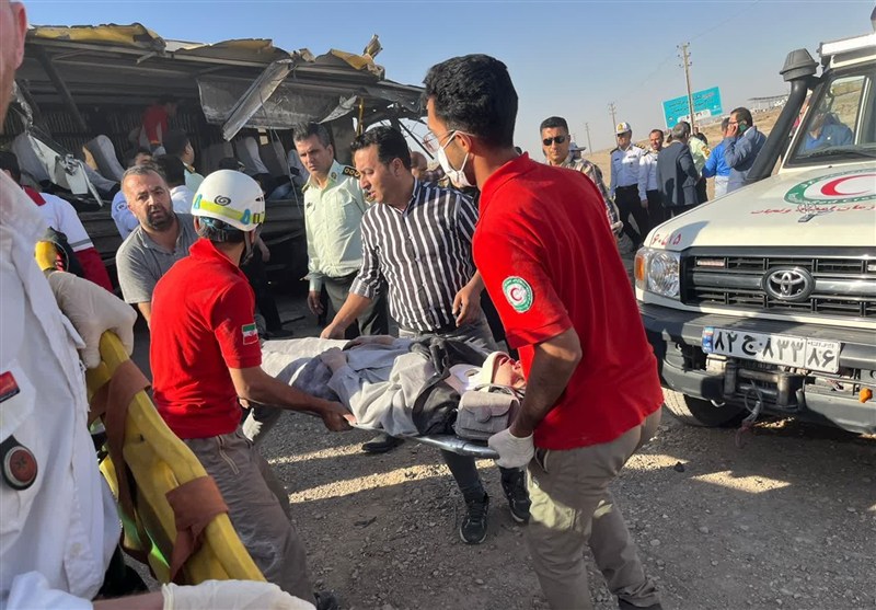 تشکیل پرونده قضایی برای سانحه تلخ اتوبوس دانشجویان/ راننده خواب بود!