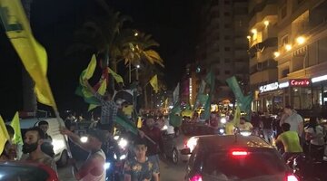 حامیان حزب‌الله با موتور سیکلت به خیابان آمدند/ارتش لبنان مستقر شد