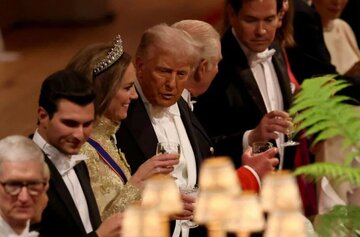 حضور غول‌های دنیای فناوری در ضیافت رسمی ترامپ در بریتانیا