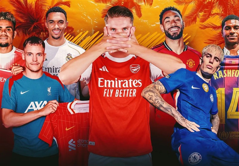 ردهبندی لیگهای اروپایی در خرید بازیکن در پنجره تابستانی ۲۰۲۵