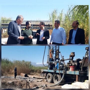 رفع کمبود آب شرب رودبار با حفاری چاه عمیق جدید در جمالآباد