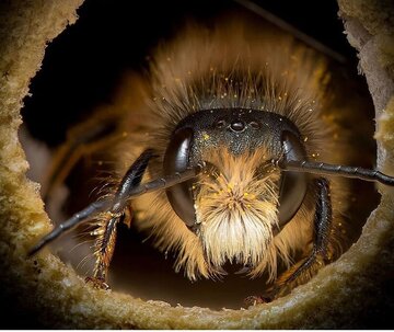 زنبورها جهان را چگونه میبینند؟