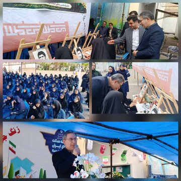 زنگ جوانهها در مدرسه متوسطه اول حیات طیبه صومعه سرا نواخته شد