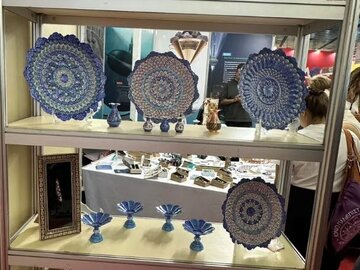 سفارت ایران با غرفهای خیرهکننده در نمایشگاه بینالمللی تسالونیکی درخشید