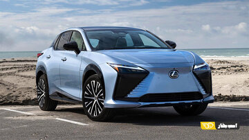 لکسوس برقی برای اولین بار به ایران میآید /عکس