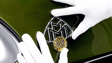 میباخ با طلای ۲۴ عیار / نهایت لوکسگرایی آلمانیها /عکس