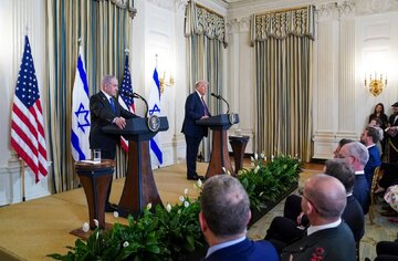 نتانیاهو: با تشکیل کشور فلسطین موافقت نکردم