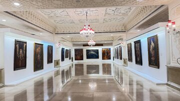 نمایشگاه نقاشِ مورد علاقهی علی حاتمی