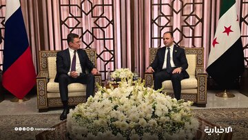هیأت عالیرتبه روسیه وارد دمشق شد/عکس