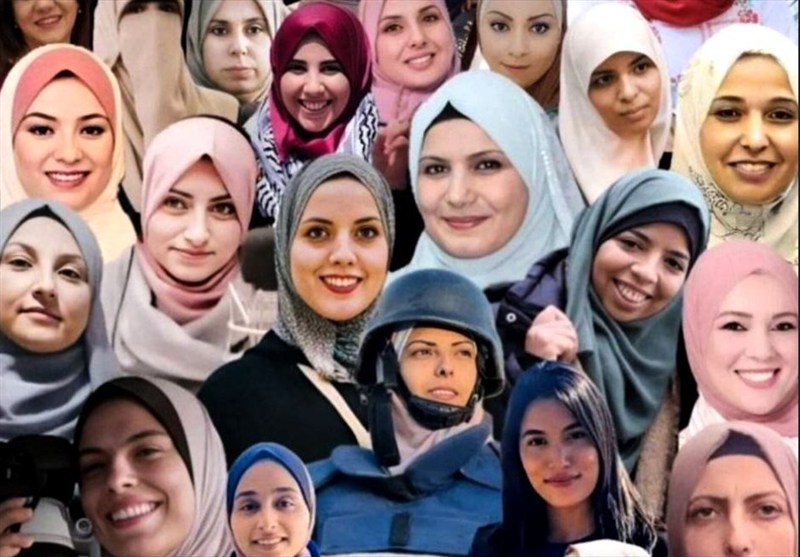 یک قاب لبخند از ۳۷ بانوی خبرنگارِ شهید در غزه