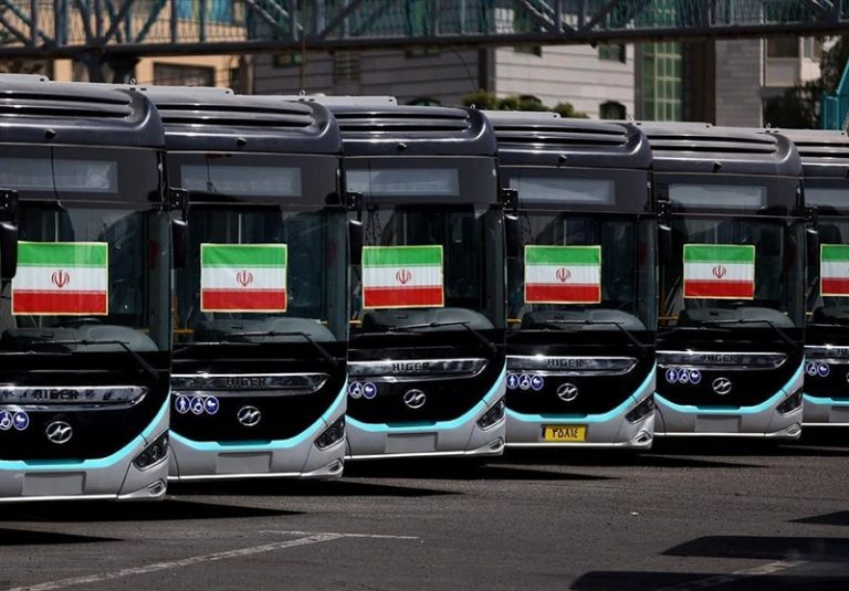 ۲۰۱ اتوبوس برقی جدید در تهران رونمایی شد