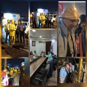 آبگرفتگی ۱۰۰ واحد مسکونی در انزلی | دستور استاندار گیلان مبنی بر استقرار دستگاه های خدمات رسان