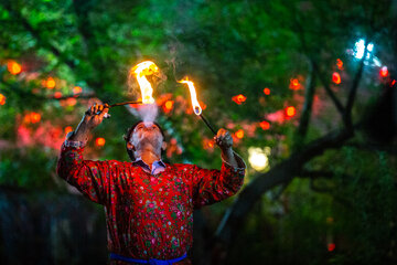 از سیاهبازی خردسالان تا اجرای هیجانانگیز زوج لافندباز گیلانی| عکس