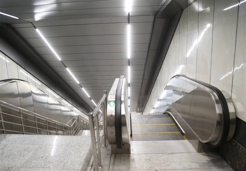 افزایش پلهبرقیهای مترو/ تعداد پله برقیهای مترو به ۱۳۲۶ دستگاه رسید