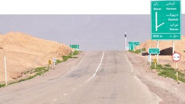 بهرهبرداری از باند دوم جاده کرمان–راور تا پایان امسال